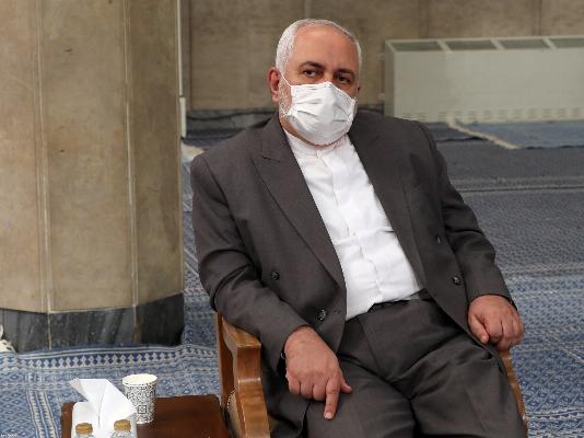 محمدجواد ظریف در جمع اعضای ستاد ملی مقابله با کرونا در حضور امام خامنه‌ای