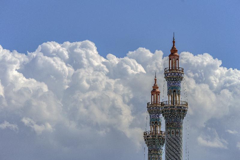 گلدسته‌های مسجد امام حسن عسکری (علیه‌السلام) قم