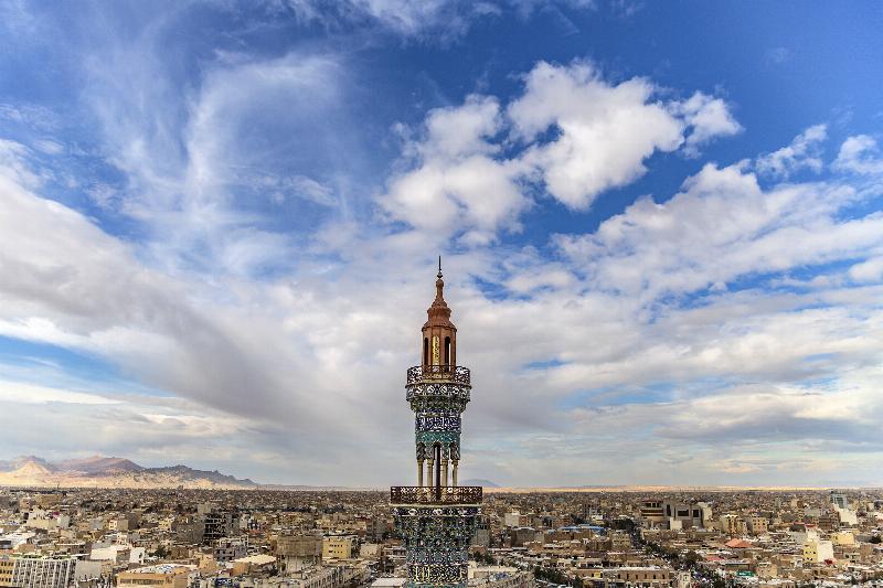 شهر قم از بالای گلدسته مسجد امام حسن عسکری (علیه‌السلام)